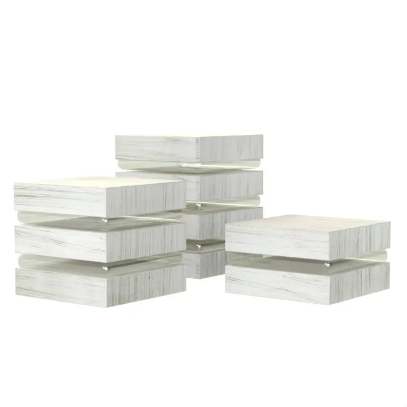My Glass Studio Food Display Risers, Clear - 53.0 x 17.5 x 21 cm