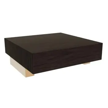 My Glass Studio Food Display Risers, Black - Set of 3 - 17.5 x 17.5 x 6.0 cm