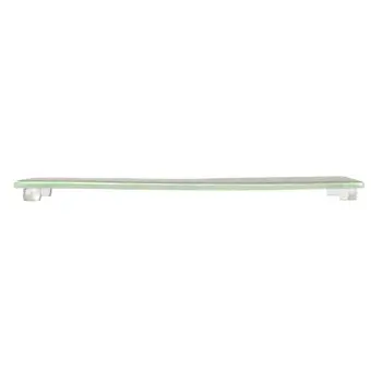 My Glass Studio Footed Board, Grey - Set of 3 - 35.5 x 13.0 x 2 cm