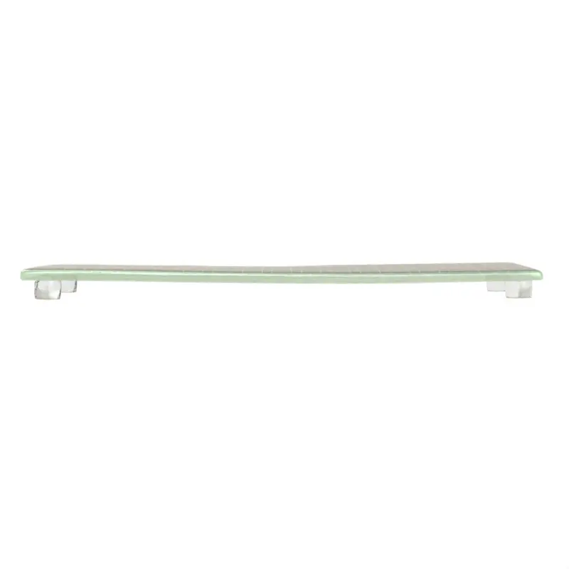 My Glass Studio Footed Board, Grey - Set of 3 - 35.5 x 13.0 x 2 cm