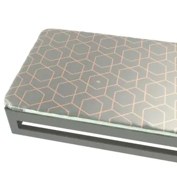 My Glass Studio Serving Platter, Grey - 50.0 x 18.0 x 6 cm
