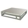 My Glass Studio Serving Platter, Grey - 27.0 x 27.0 x 6 cm
