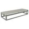My Glass Studio Serving Platter, Grey - 50.0 x 18.0 x 9 cm