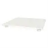 My Glass Studio Footed Board, White - Set of 6 - 22.0 x 22.0 x 2.0 cm