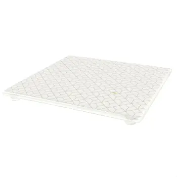 My Glass Studio Footed Board, White - Set of 8 - 27.2 x 27.2 x 2.2 cm