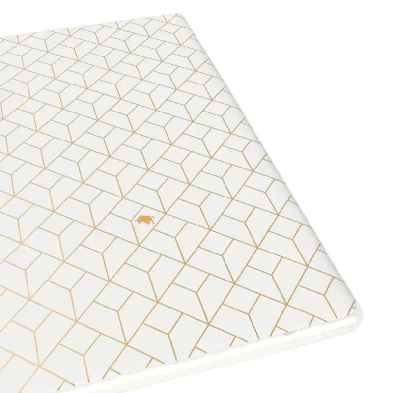 My Glass Studio Footed Board, White - Set of 8 - 27.2 x 27.2 x 2.2 cm