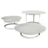 My Glass Studio Tiered Serving Platter, White - 63.0 x 60.0 x 19 cm