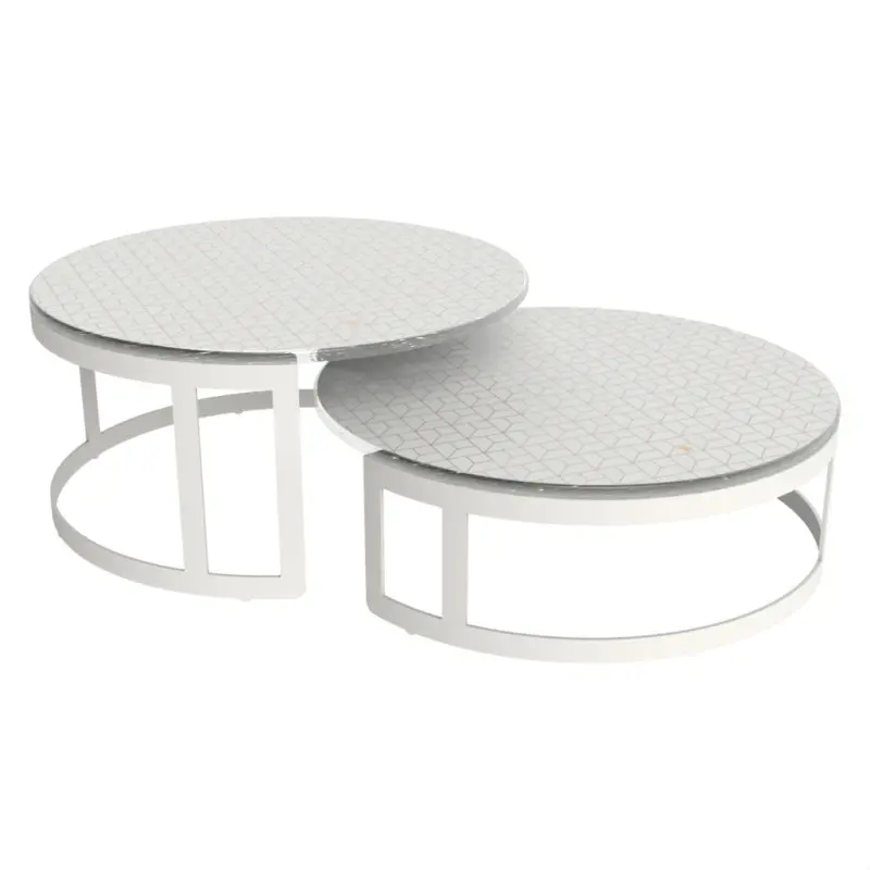 My Glass Studio Food Display Risers, White - 54.0 x 33.0 x 15 cm
