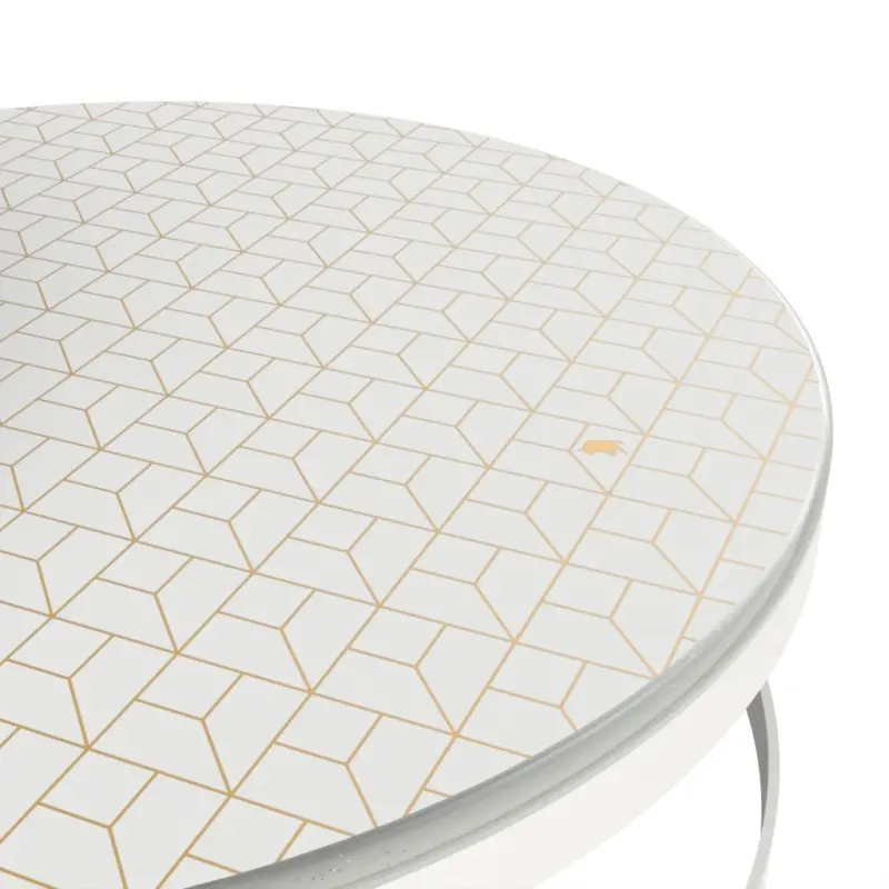 My Glass Studio Food Display Risers, White - 54.0 x 33.0 x 15 cm