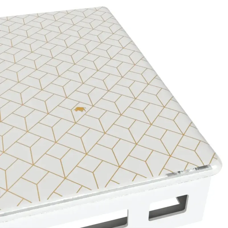 My Glass Studio Serving Platter, White - 27.0 x 27.0 x 6 cm