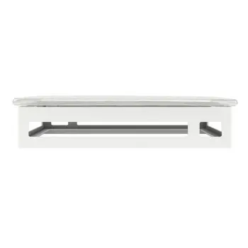 My Glass Studio Serving Platter, White - 27.0 x 27.0 x 6 cm