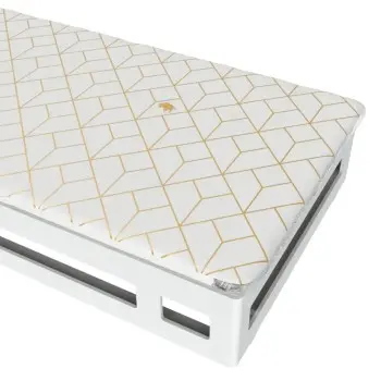 My Glass Studio Tiered Serving Platter, White - 50.0 x 18.0 x 6 cm