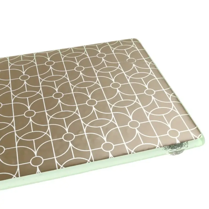 My Glass Studio Serving Platter, Natural - Set of 3 - 35.5 x 13.0 x 2 cm