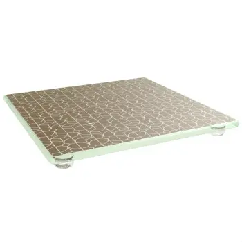 My Glass Studio Footed Board, Natural - Set of 6 - 22.0 x 22.0 x 2.0 cm
