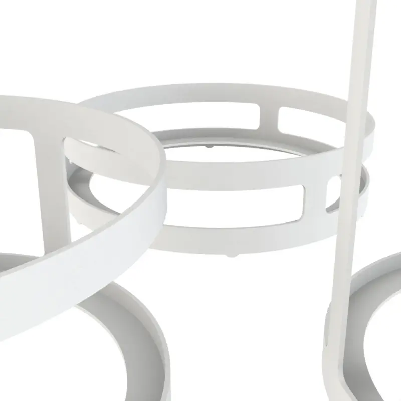 My Glass Studio Food Display Risers, White - Dia: 21 cm, H: 18 cm