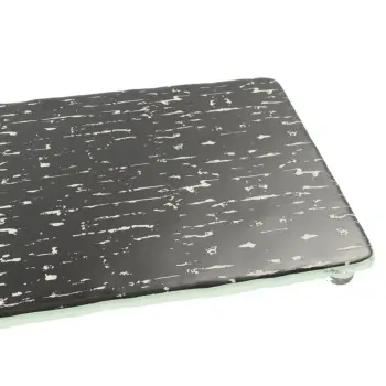 My Glass Studio Footed Board, Grey - Set of 3 - 50.0 x 18.0 x 2 cm