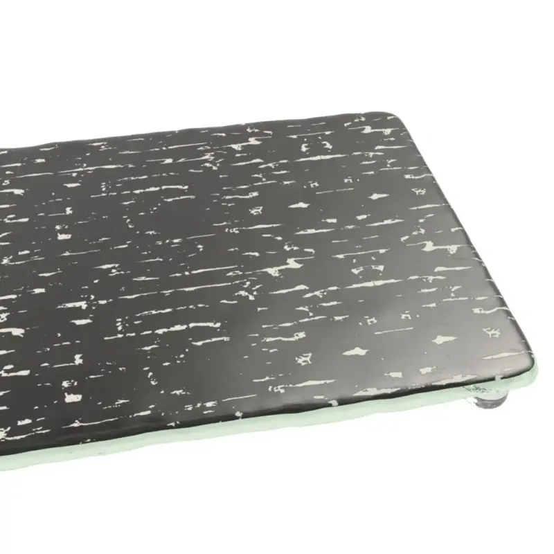 My Glass Studio Footed Board, Grey - Set of 3 - 50.0 x 18.0 x 2 cm