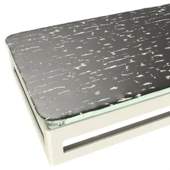 My Glass Studio Tiered Serving Platter, Grey - 50.0 x 18.0 x 6 cm