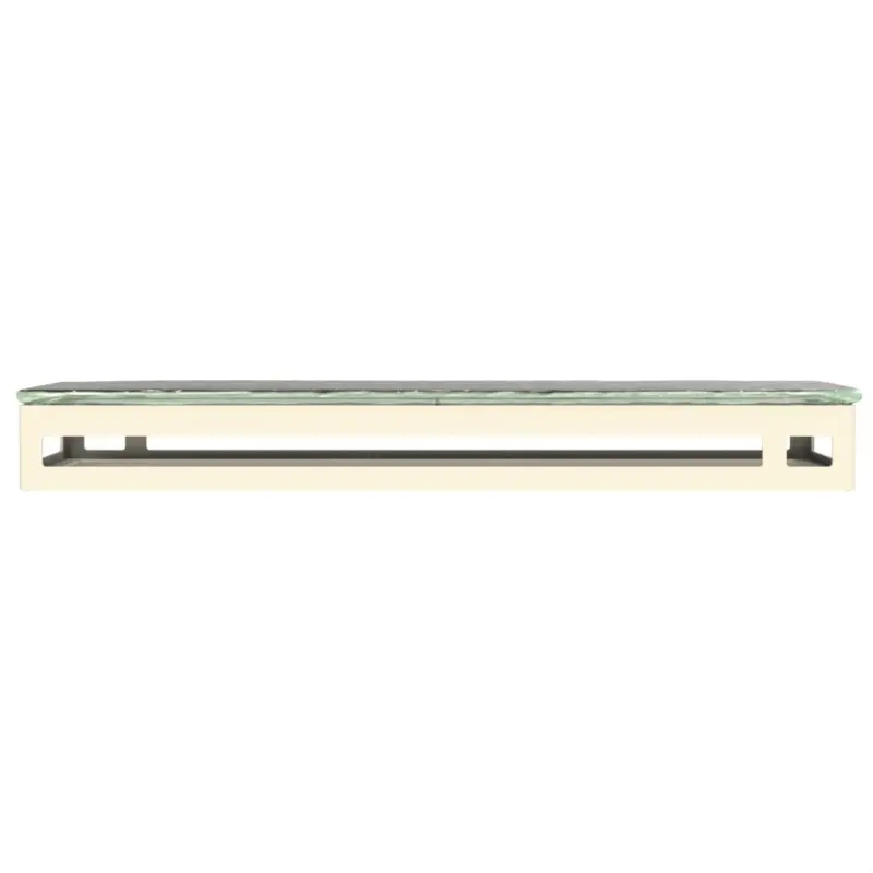 My Glass Studio Tiered Serving Platter, Grey - 50.0 x 18.0 x 6 cm