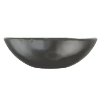 My Glass Studio Serving Bowl, Grey - Set of 6 - Dia: 25 cm, H: 8 cm