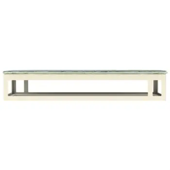 My Glass Studio Serving Platter, Grey - 50.0 x 18.0 x 9 cm