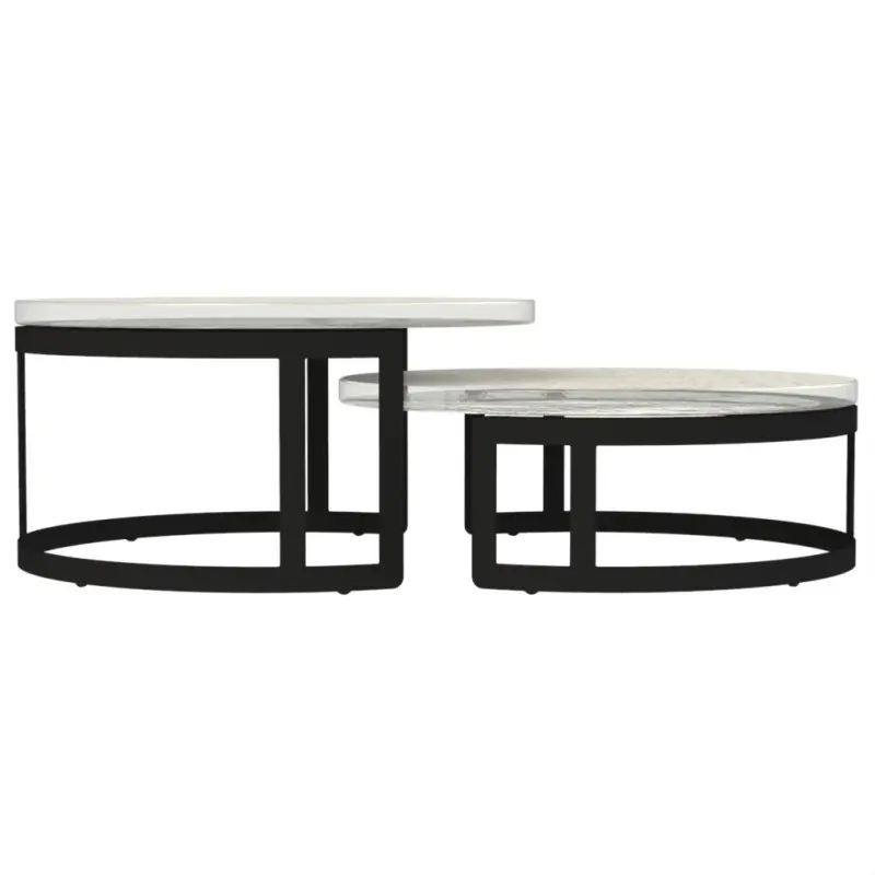 My Glass Studio Food Display Risers, Cream - 54.0 x 33.0 x 15 cm