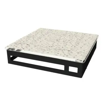 My Glass Studio Serving Platter, Cream - 27.0 x 27.0 x 6 cm