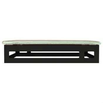 My Glass Studio Serving Platter, Silver - 27.0 x 27.0 x 6 cm