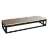 My Glass Studio Serving Platter, Silver - 50.0 x 18.0 x 9 cm