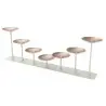 My Glass Studio Food Display Stand, Copper - Set of 2 - 91.3 x 12.0 x 28.6 cm