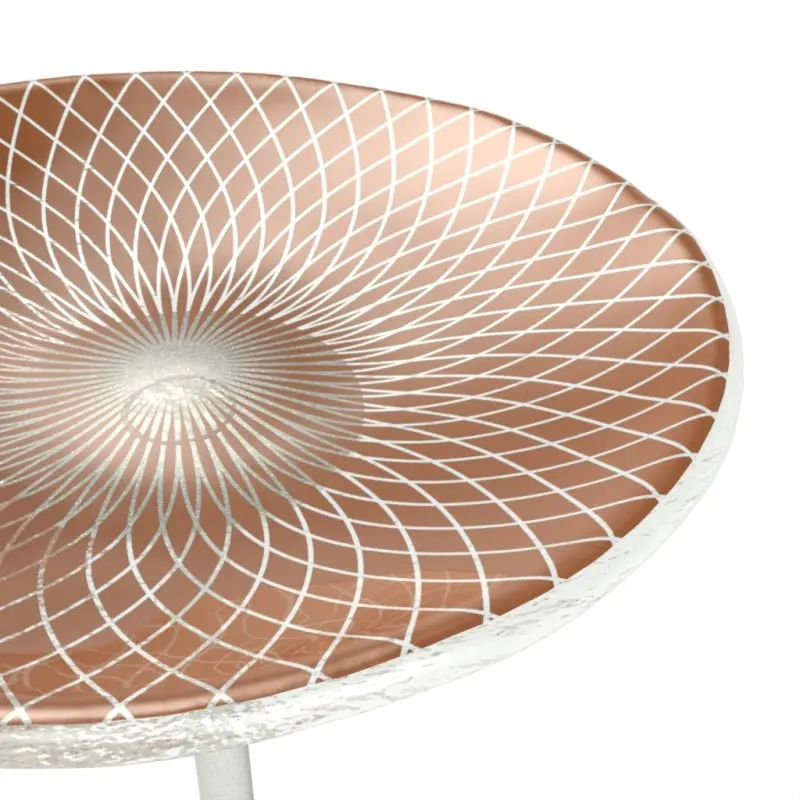 My Glass Studio Food Display Stand, Copper - Set of 2 - 91.3 x 12.0 x 28.6 cm