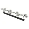 My Glass Studio Food Display Stand, Cream - Set of 2 - 101.5 x 22.5 x 12.6 cm