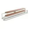 My Glass Studio Tiered Platter, Copper - Set of 2 - 51.3 x 11.6 x 7 cm