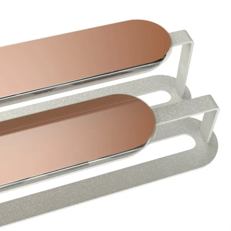 My Glass Studio Tiered Platter, Copper - Set of 2 - 51.3 x 11.6 x 7 cm