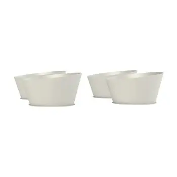 My Glass Studio Food Display Risers, Grey - Set of 2 - Dia: 64.0, H: 9 cm