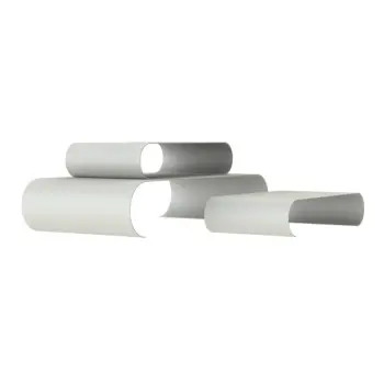 My Glass Studio Food Display Risers, Grey - Set of 2 - 75.0 x 59.0 x 25.0 cm