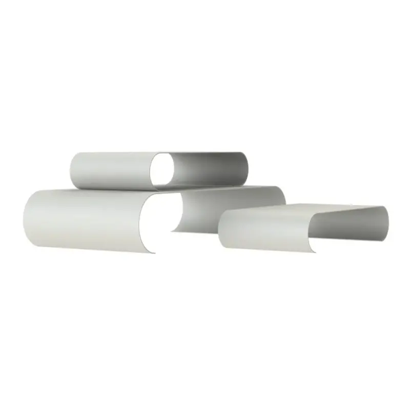 My Glass Studio Food Display Risers, Grey - Set of 2 - 75.0 x 59.0 x 25.0 cm