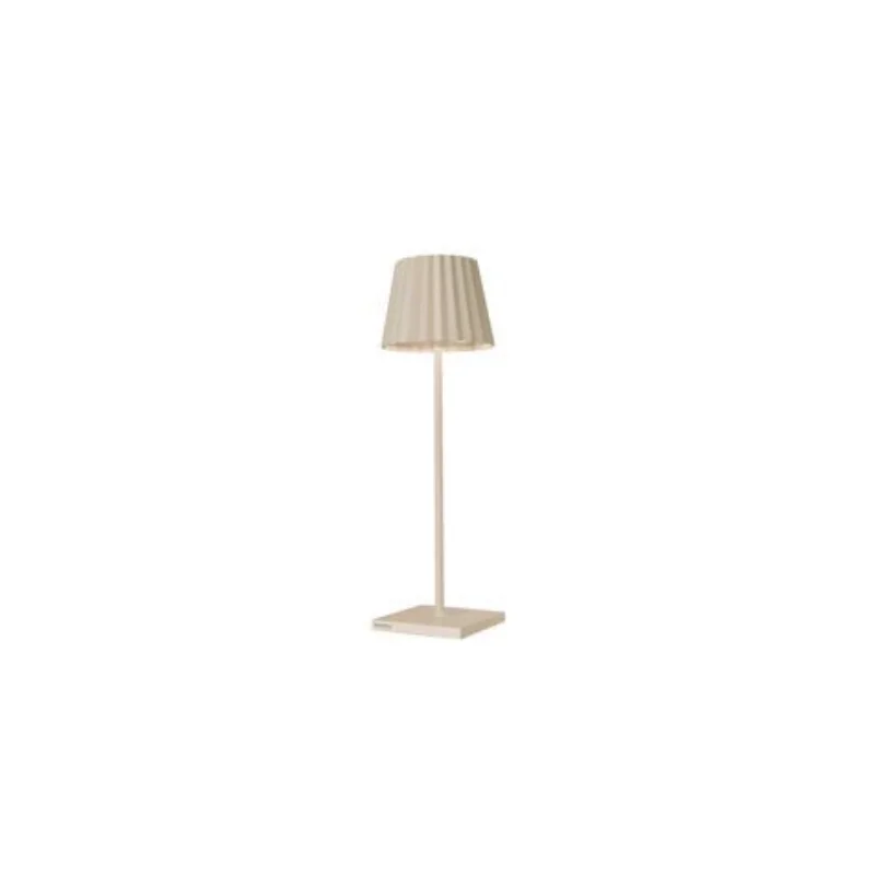 Troll Collection Nano Cream Cordless Lamp - 2.4 in Dia x 8.3 in H