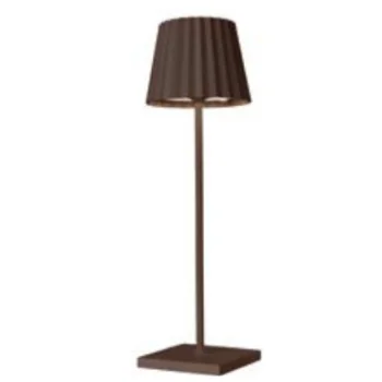 Troll Collection Nano Brown Cordless Lamp - 2.4 in Dia x 8.3 in H