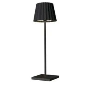 Troll Collection Nano Black Cordless Lamp - 2.4 in Dia x 8.3 in H