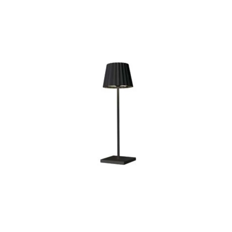 Troll Collection Nano Black Cordless Lamp - 2.4 in Dia x 8.3 in H