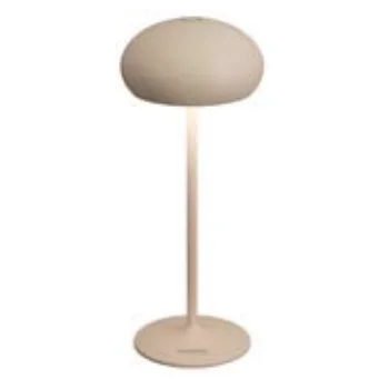 Pebble Collection Sand Cordless Lamp - 3.5 in Dia x 9 in H - 1.9 watt