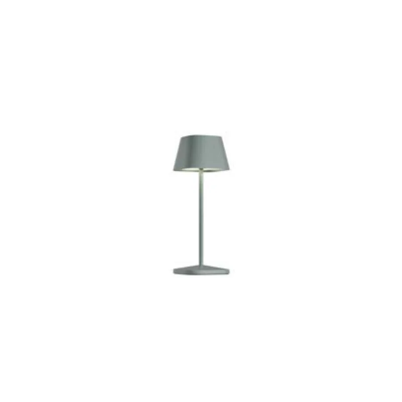 Neapel Collection Micro Rc Olive Green Cordless Lamp - 3 in Dia x 7.8 in H - 2.3 watt