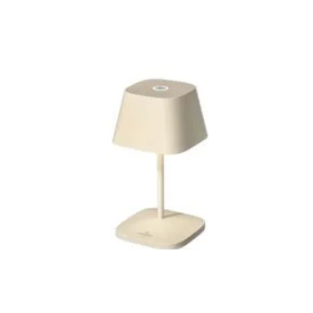 Neapel 2.0 Collection Rc Ceramic Ivory Cordless Lamp - 4 in L x 4 in W x 7.8 in