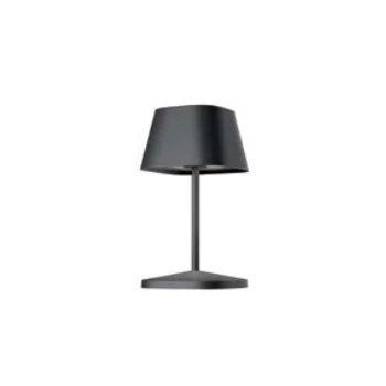 Neapel 2.0 Collection Rc Black Cordless Lamp - 4 in L x 4 in W x 7.8 in H - 2.2 watt