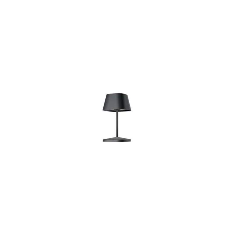 Neapel 2.0 Collection Rc Black Cordless Lamp - 4 in L x 4 in W x 7.8 in H - 2.2 watt