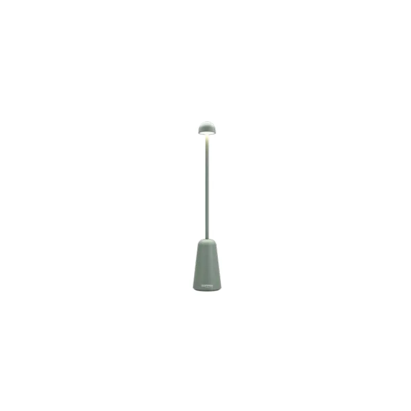 Minimax Collection Olive Green Cordless Lamp - 2 in Dia x 11.8 in H - 1.8 watt