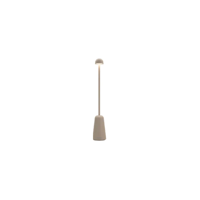 Minimax Collection Sand Cordless Lamp - 2 in Dia x 11.8 in H - 1.8 watt
