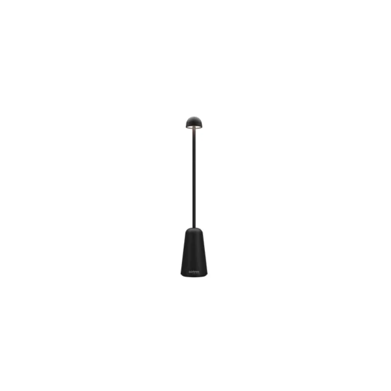 Minimax Collection Black Cordless Lamp - 2 in Dia x 11.8 in H - 1.8 watt