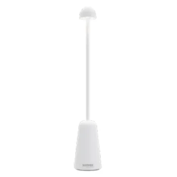 Minimax Collection White Cordless Lamp - 2 in Dia x 11.8 in H - 1.8 watt
